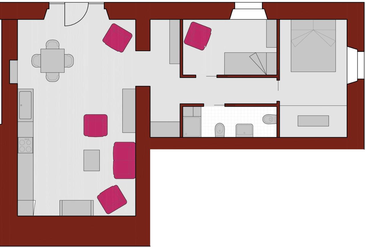 Apartment mit 2 Schlafzimmern